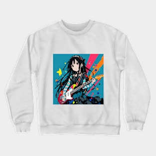 mio and guitar Crewneck Sweatshirt